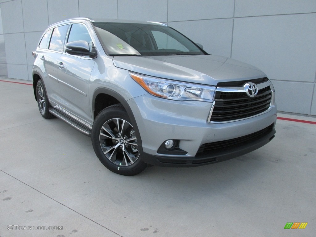 2016 Highlander XLE - Silver Sky Metallic / Black photo #1