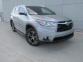 2016 Silver Sky Metallic Toyota Highlander XLE  photo #2