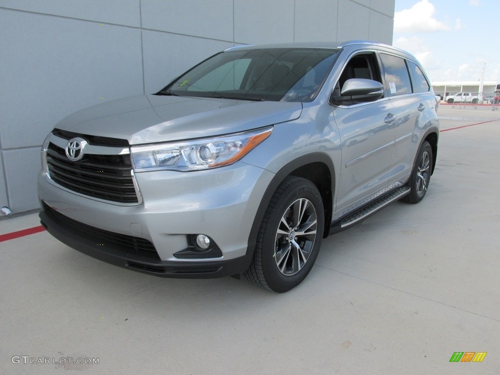 2016 Highlander XLE - Silver Sky Metallic / Black photo #7