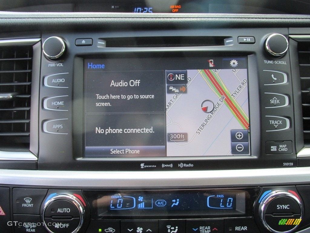 2016 Highlander XLE - Silver Sky Metallic / Black photo #28