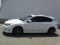 2011 Satin White Pearl Subaru Impreza WRX Wagon  photo #2