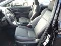 Carbon Black Front Seat Photo for 2017 Subaru WRX #113879140