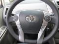 2016 Toyota Prius v Ash Interior Steering Wheel Photo