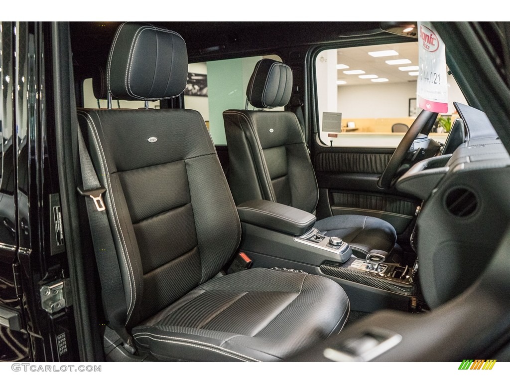 designo Black Interior 2016 Mercedes-Benz G 63 AMG Photo #113880187