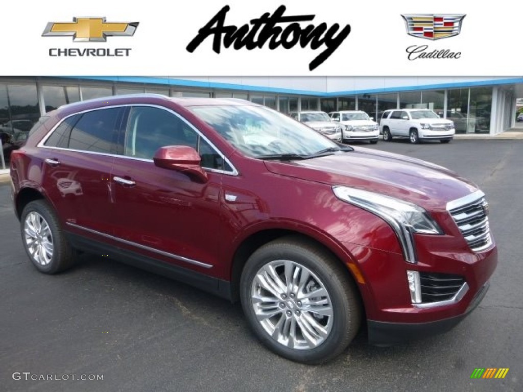 2017 XT5 Premium Luxury AWD - Red Passion Tintcoat / Jet Black photo #1