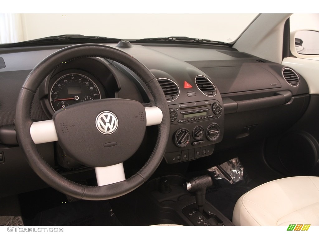 2007 New Beetle Triple White Convertible - Campanella White / Cream photo #6