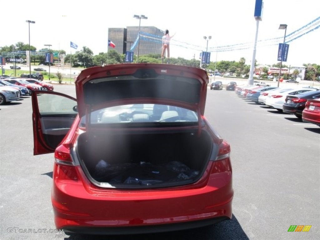 2017 Elantra SE - Red / Gray photo #9