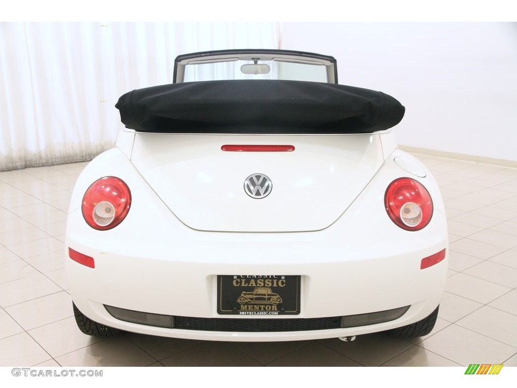 2007 New Beetle Triple White Convertible - Campanella White / Cream photo #13