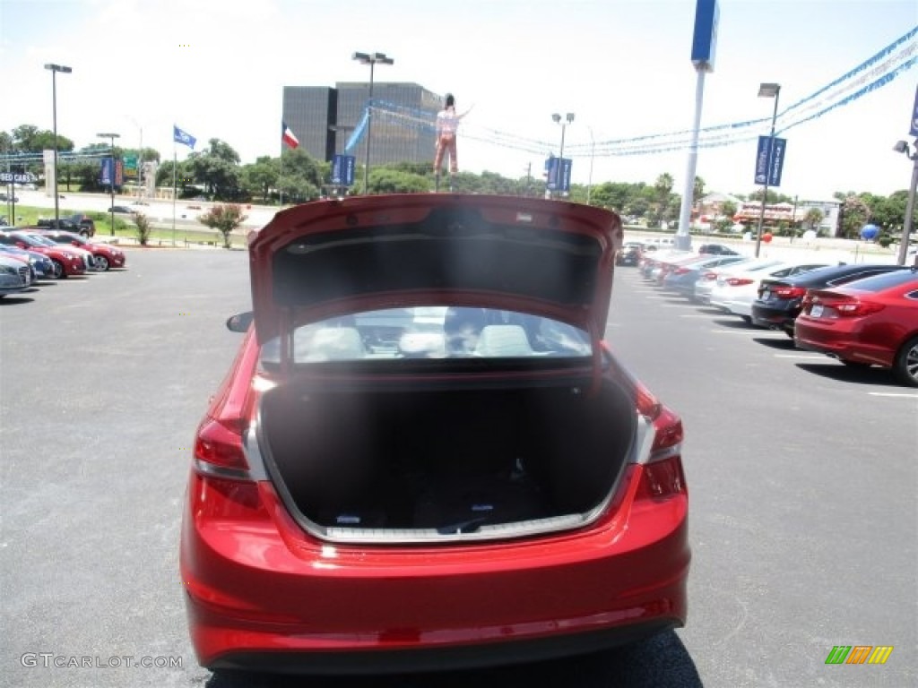 2017 Elantra SE - Red / Gray photo #4