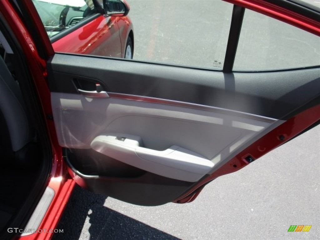 2017 Elantra SE - Red / Gray photo #10