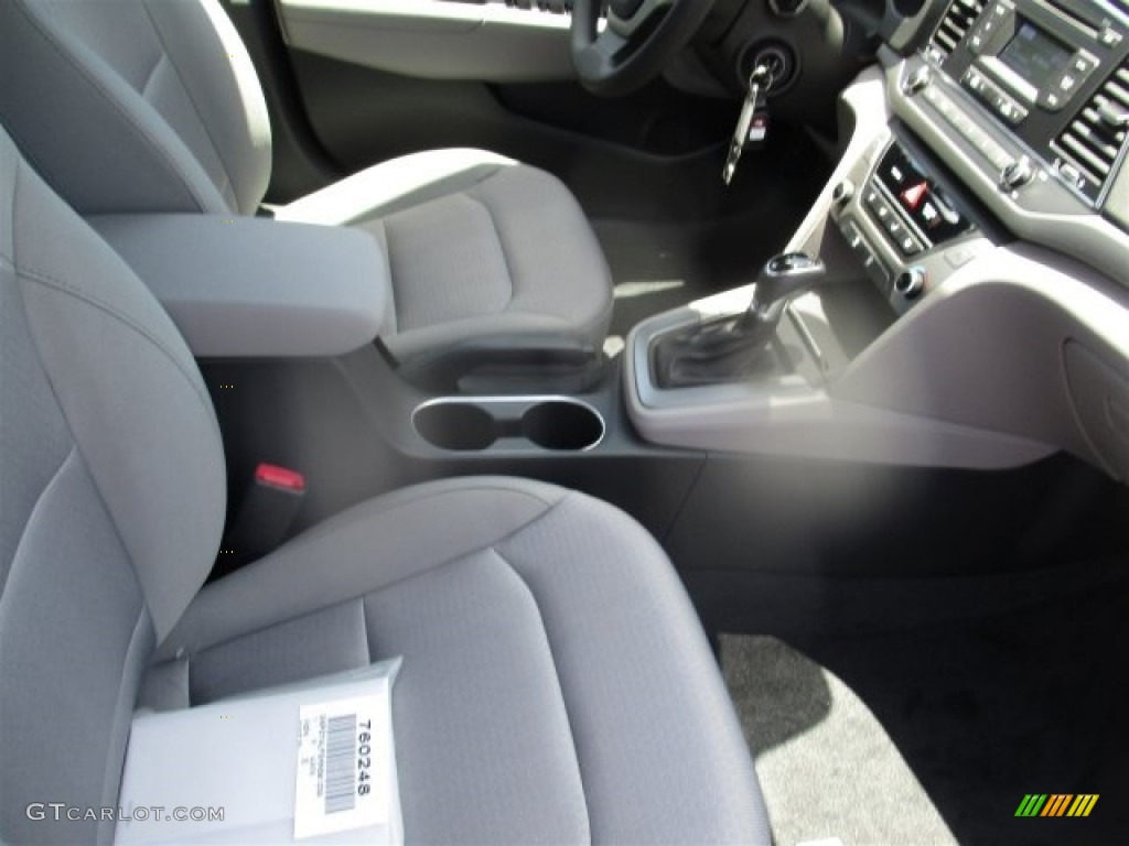 2017 Elantra SE - Red / Gray photo #19