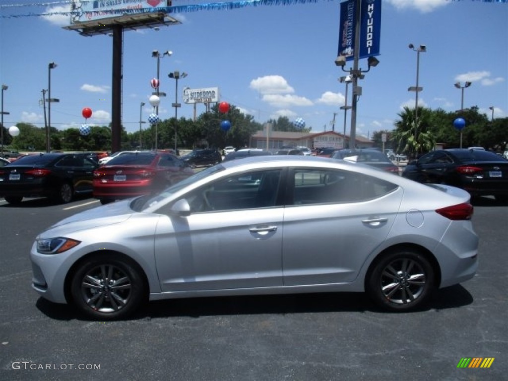 2017 Elantra SE - Silver / Gray photo #7