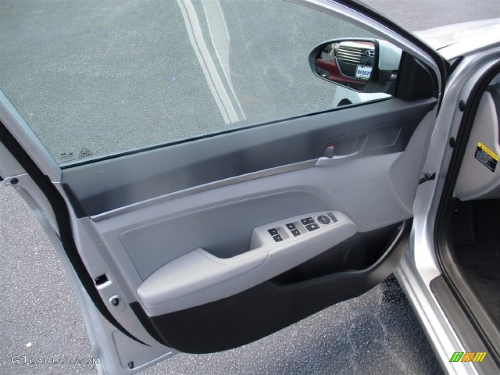 2017 Elantra SE - Silver / Gray photo #15