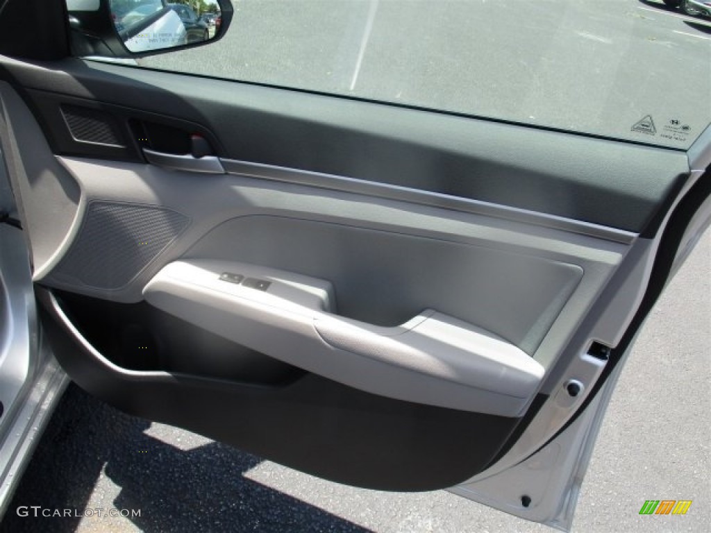 2017 Elantra SE - Silver / Gray photo #19