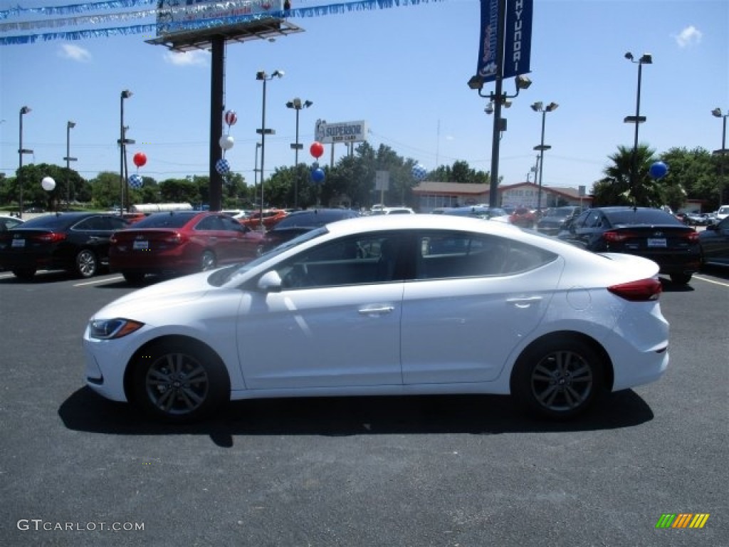 2017 Elantra SE - White / Gray photo #7