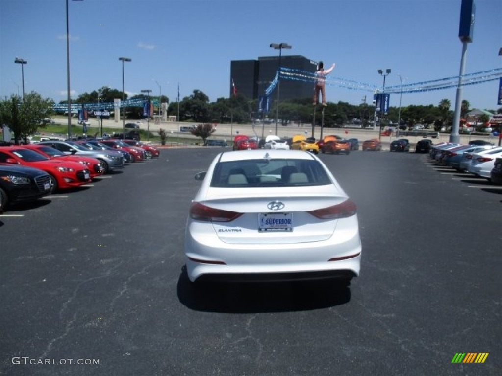 2017 Elantra SE - White / Gray photo #8