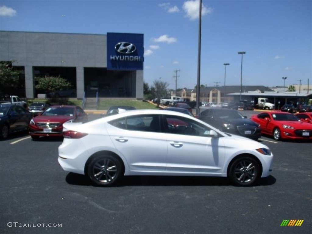 2017 Elantra SE - White / Gray photo #9