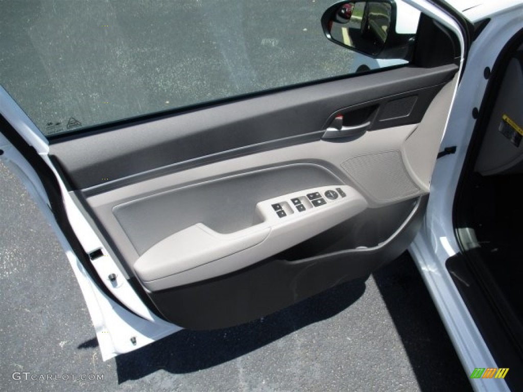 2017 Elantra SE - White / Gray photo #14