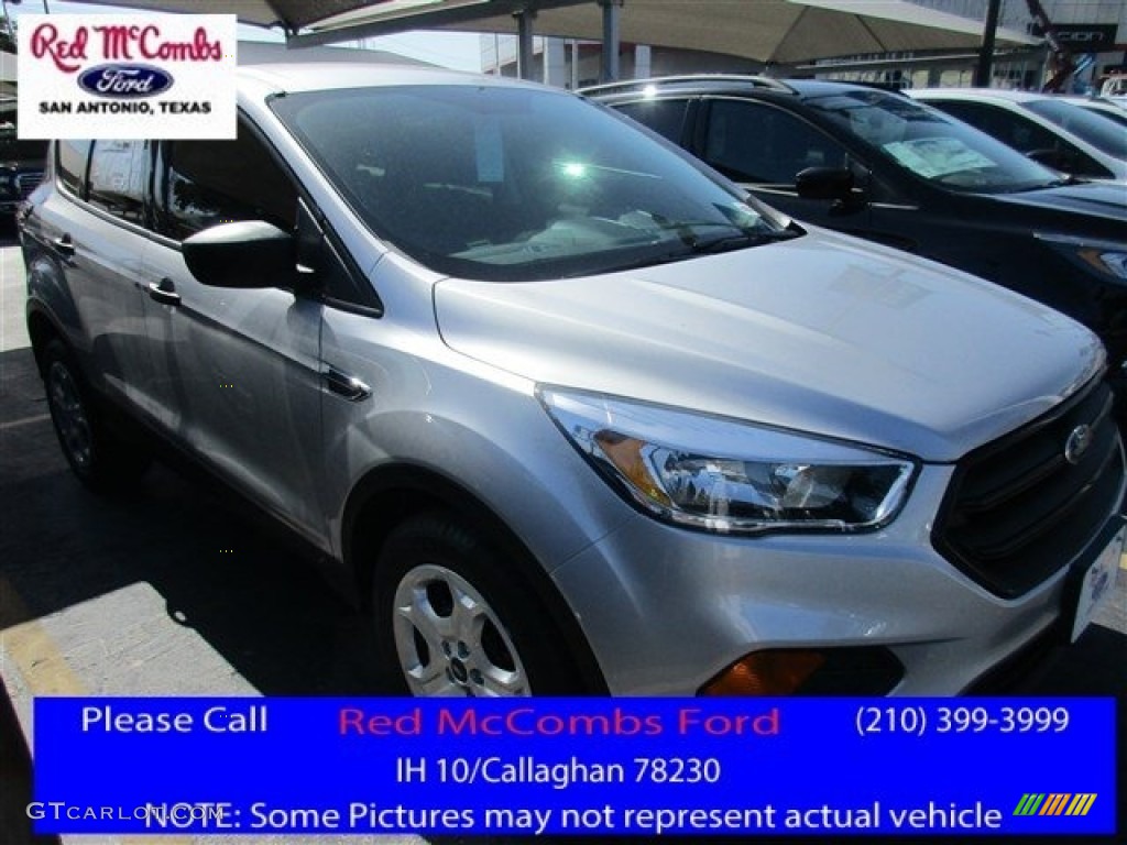 2017 Escape S - Ingot Silver / Charcoal Black photo #1