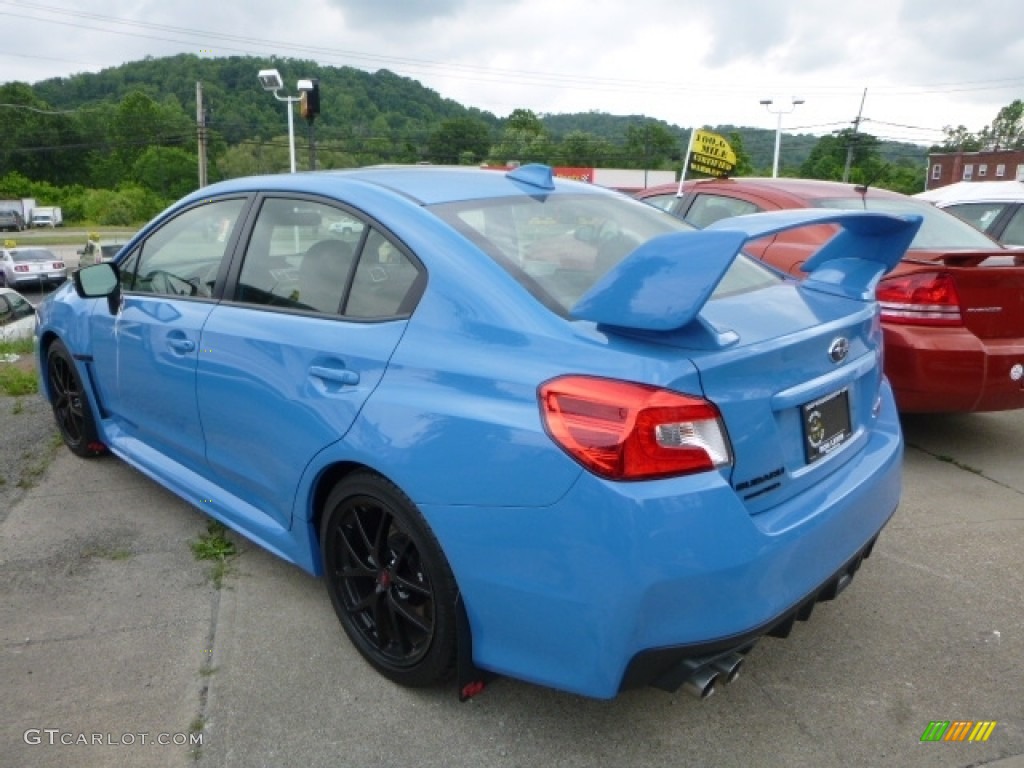 2016 WRX STI HyperBlue Limited Edition - Hyper Blue / Carbon Black/Hyper Blue photo #4