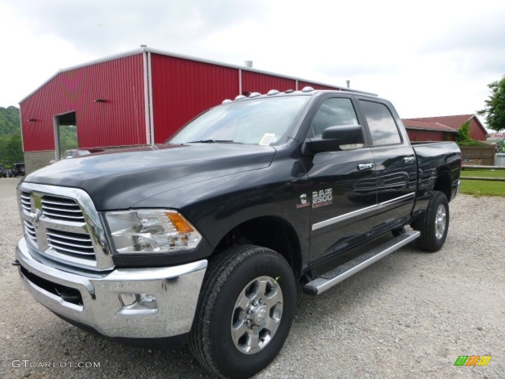 2016 2500 Big Horn Crew Cab 4x4 - Maximum Steel Metallic / Black/Diesel Gray photo #1