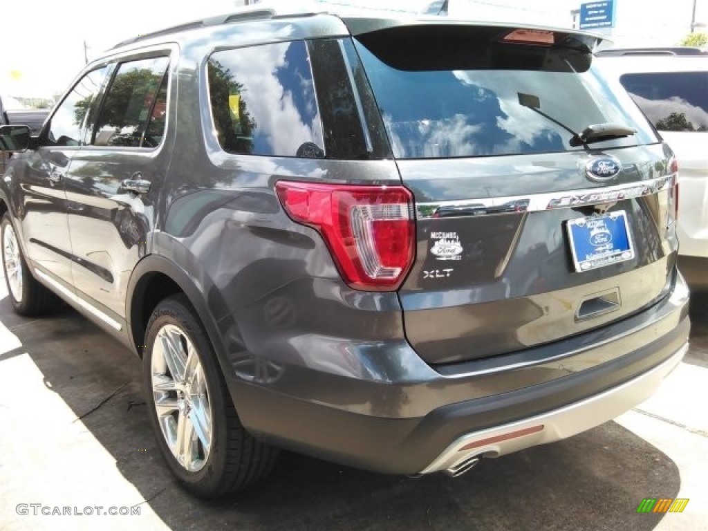 2016 Explorer XLT - Magnetic Metallic / Ebony Black photo #12