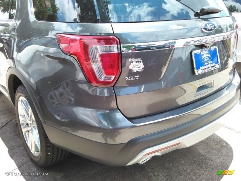 2016 Explorer XLT - Magnetic Metallic / Ebony Black photo #13