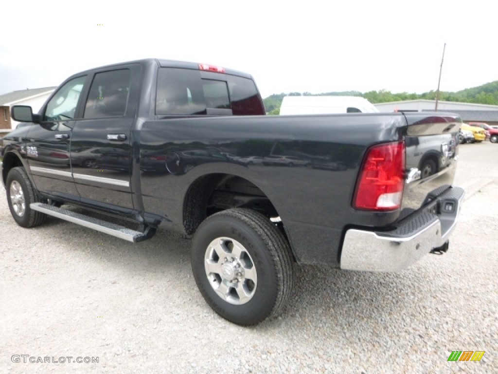 2016 2500 Big Horn Crew Cab 4x4 - Maximum Steel Metallic / Black/Diesel Gray photo #6