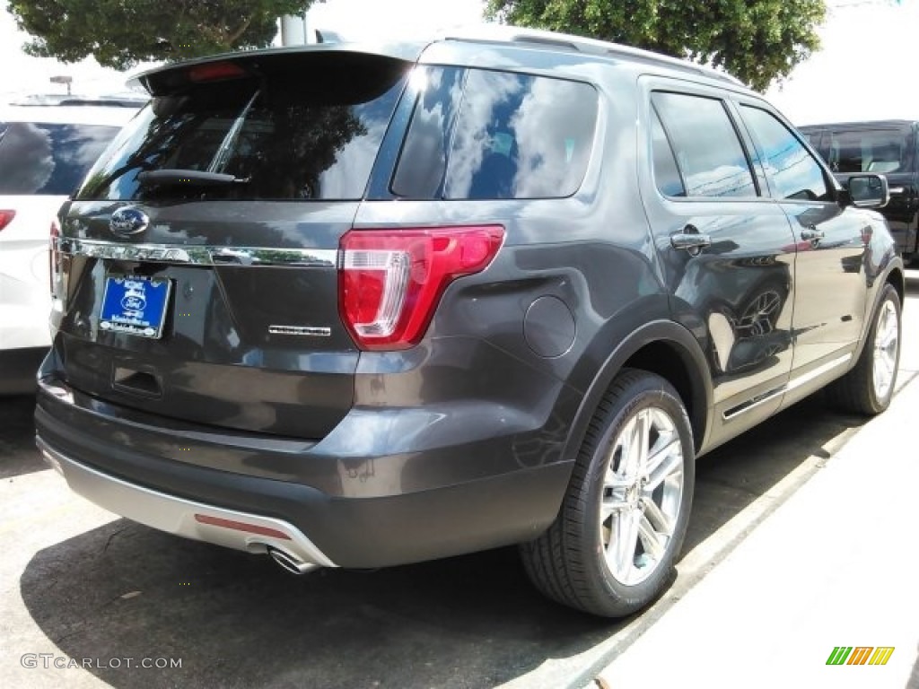 2016 Explorer XLT - Magnetic Metallic / Ebony Black photo #17