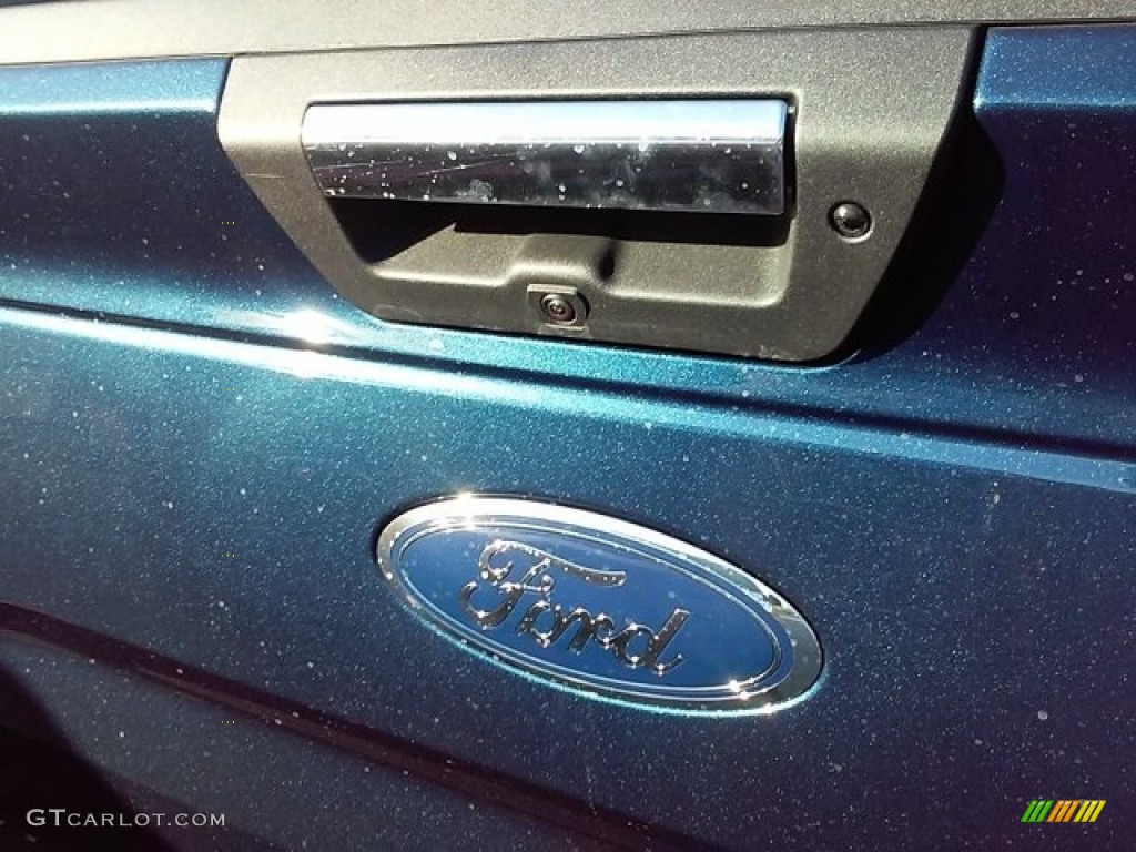 2016 F150 XLT SuperCrew - Blue Jeans / Medium Earth Gray photo #29