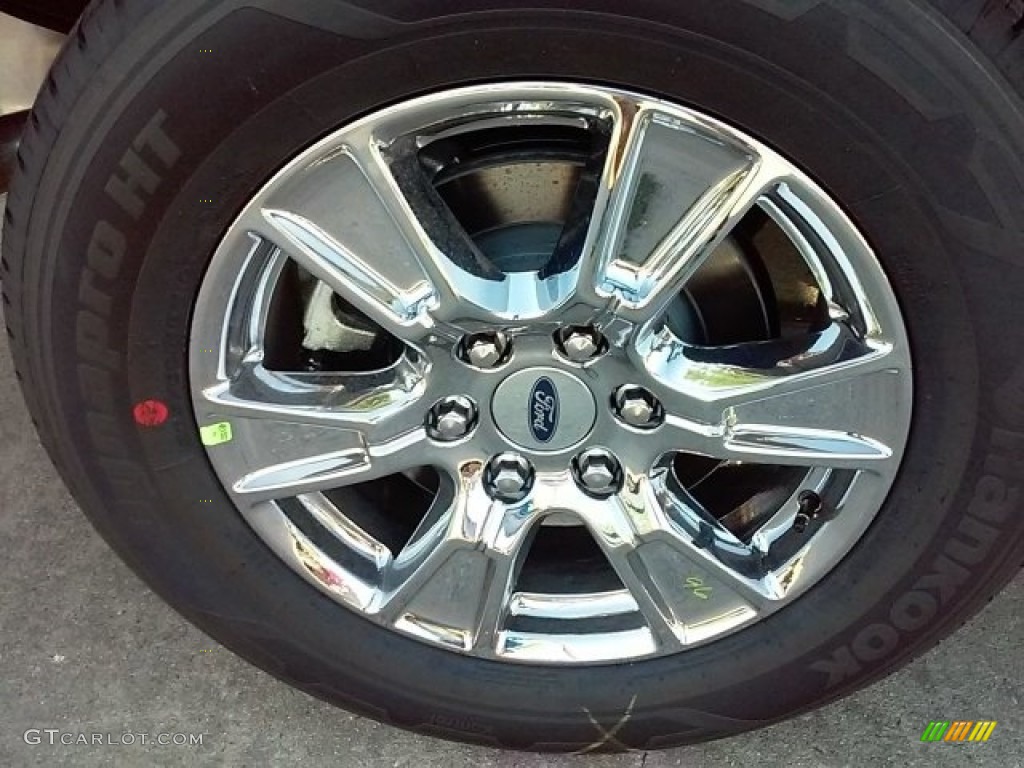 2016 F150 XLT SuperCrew - Blue Jeans / Medium Earth Gray photo #33