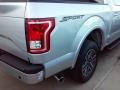 2016 Ingot Silver Ford F150 XLT SuperCrew  photo #4