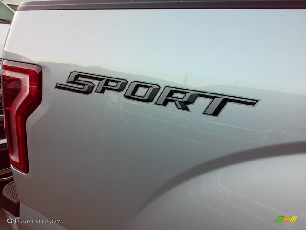 2016 F150 XLT SuperCrew - Ingot Silver / Black photo #7