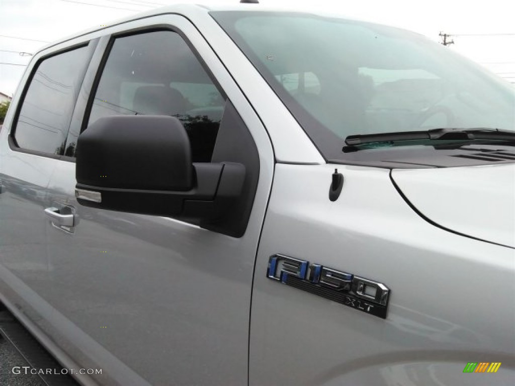 2016 F150 XLT SuperCrew - Ingot Silver / Black photo #18
