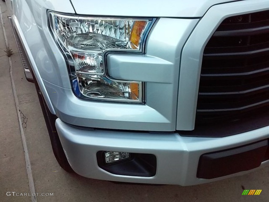 2016 F150 XLT SuperCrew - Ingot Silver / Black photo #21