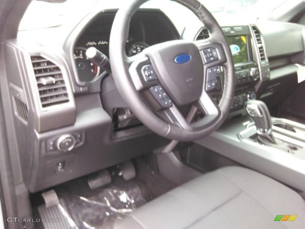 2016 F150 XLT SuperCrew - Ingot Silver / Black photo #24