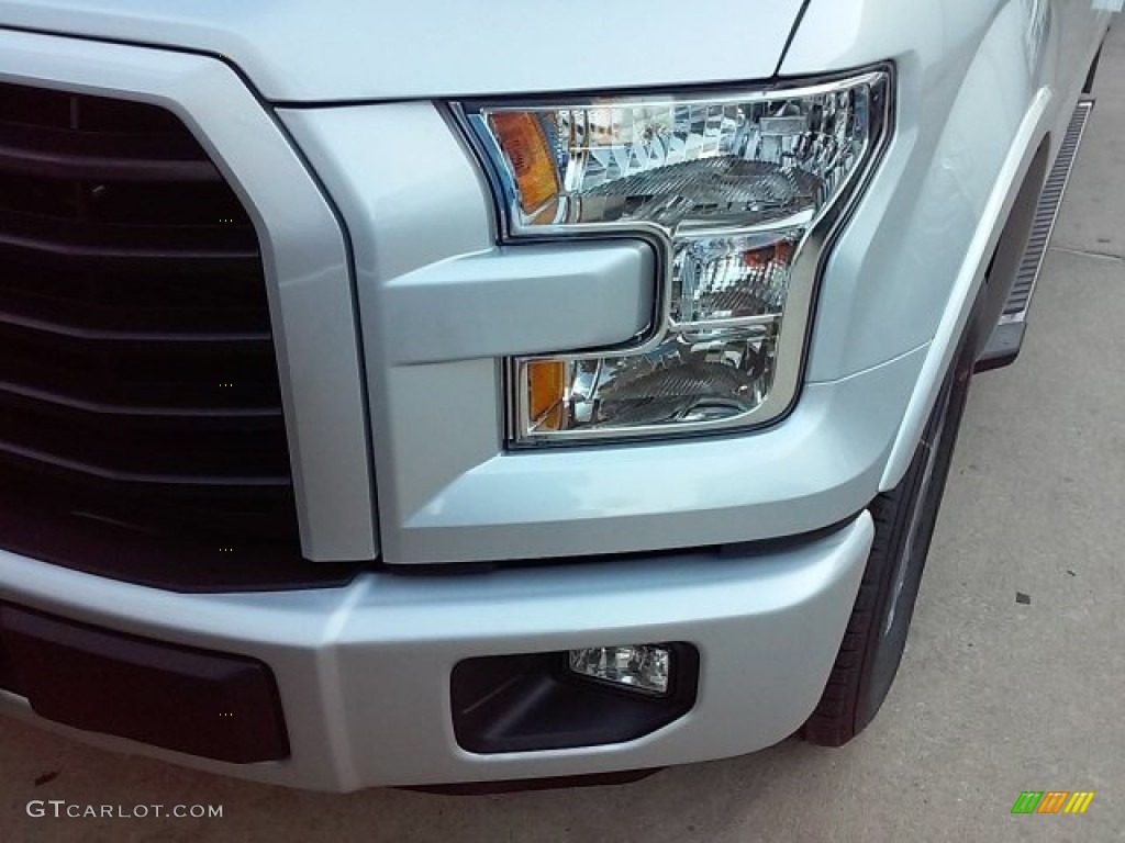 2016 F150 XLT SuperCrew - Ingot Silver / Black photo #29