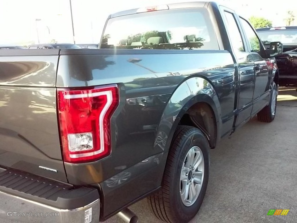 2016 F150 XL SuperCab - Magnetic / Medium Earth Gray photo #3