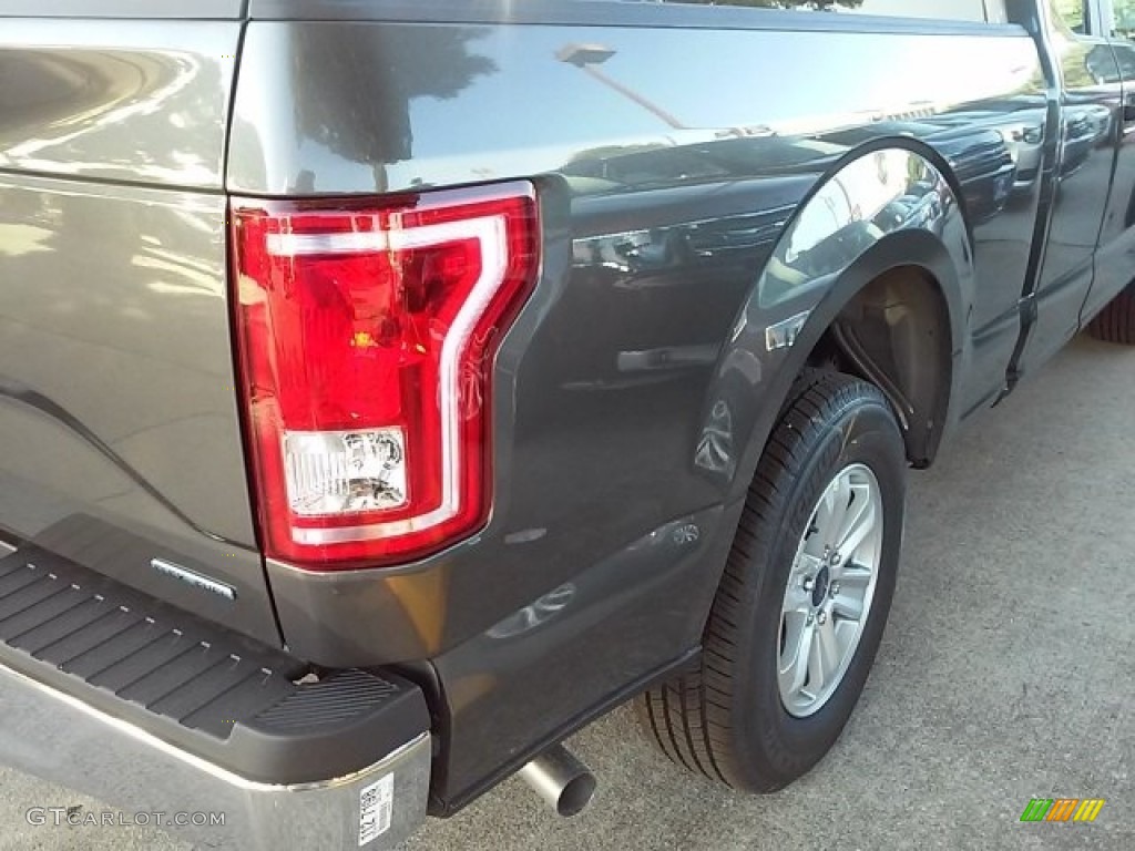 2016 F150 XL SuperCab - Magnetic / Medium Earth Gray photo #4