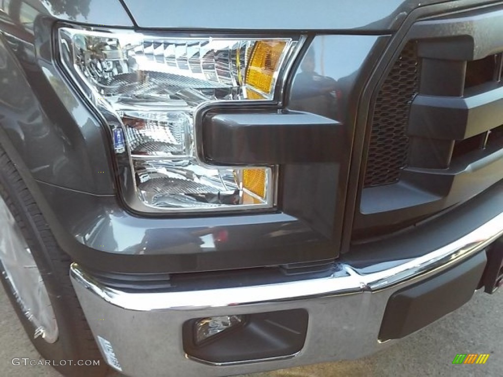 2016 F150 XL SuperCab - Magnetic / Medium Earth Gray photo #7