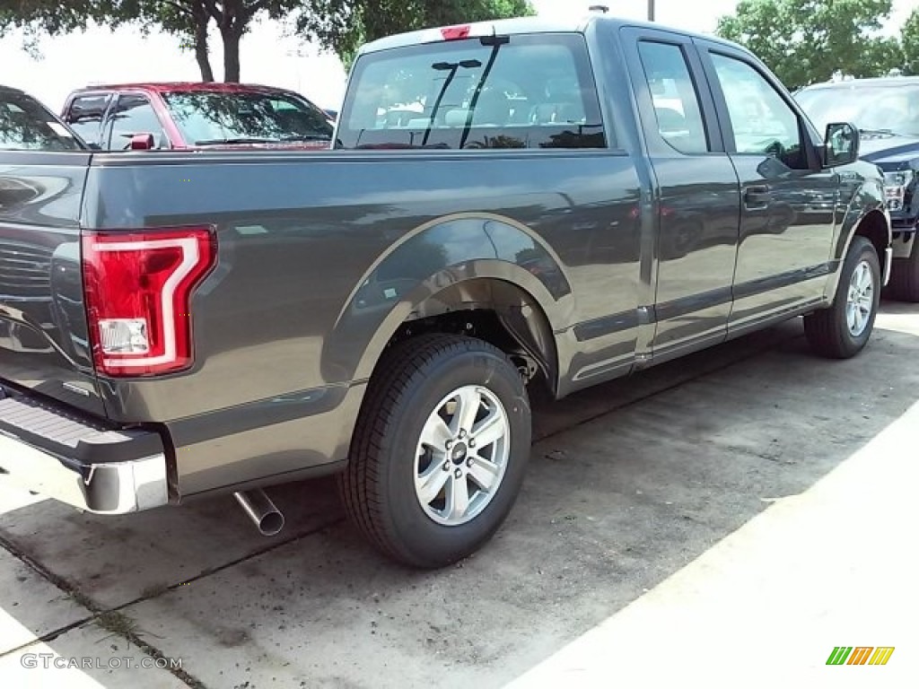 2016 F150 XL SuperCab - Magnetic / Medium Earth Gray photo #10
