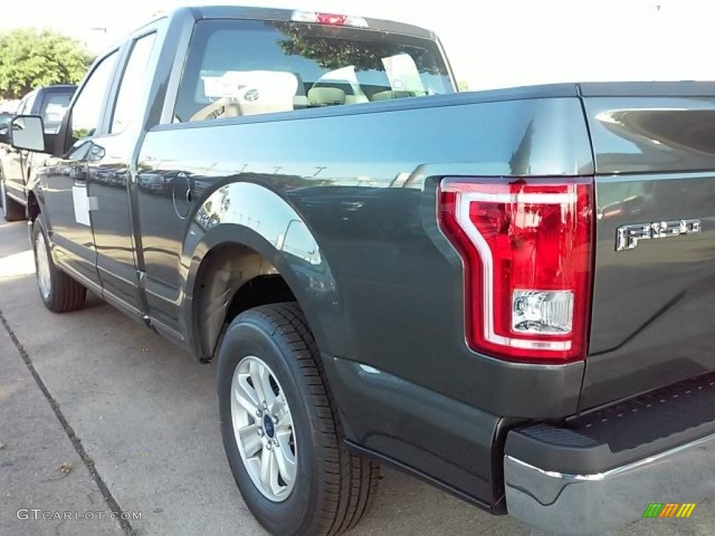 2016 F150 XL SuperCab - Magnetic / Medium Earth Gray photo #20