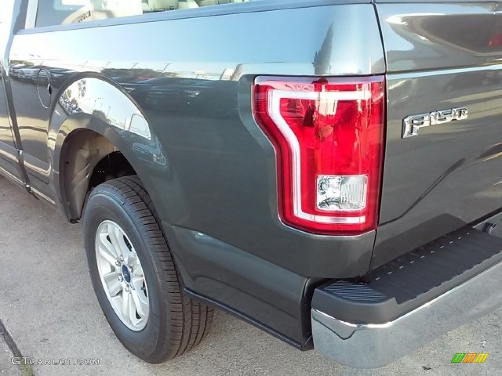2016 F150 XL SuperCab - Magnetic / Medium Earth Gray photo #21