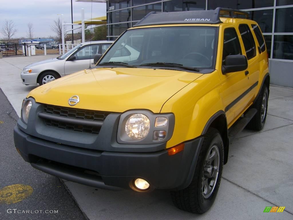Nissan xterra yellow paint