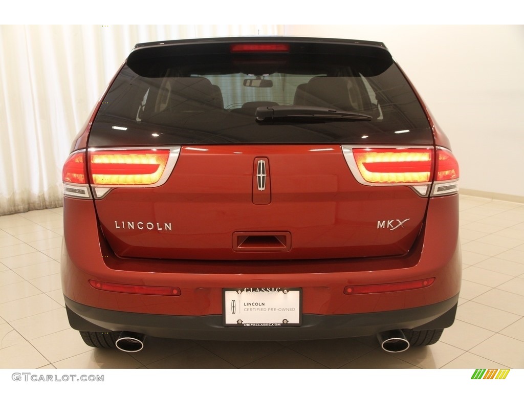 2014 MKX FWD - Sunset Metallic / Medium Light Stone photo #15