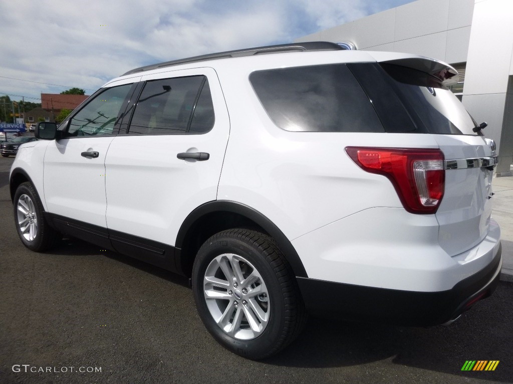 2016 Explorer 4WD - Oxford White / Medium Light Camel photo #8