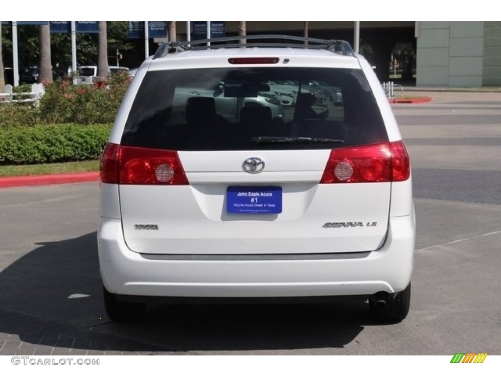 2008 Sienna LE - Natural White / Stone photo #6