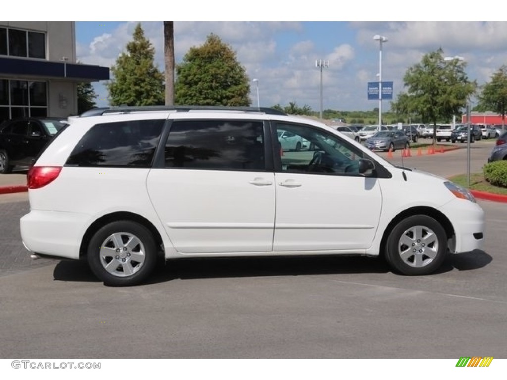 2008 Sienna LE - Natural White / Stone photo #8