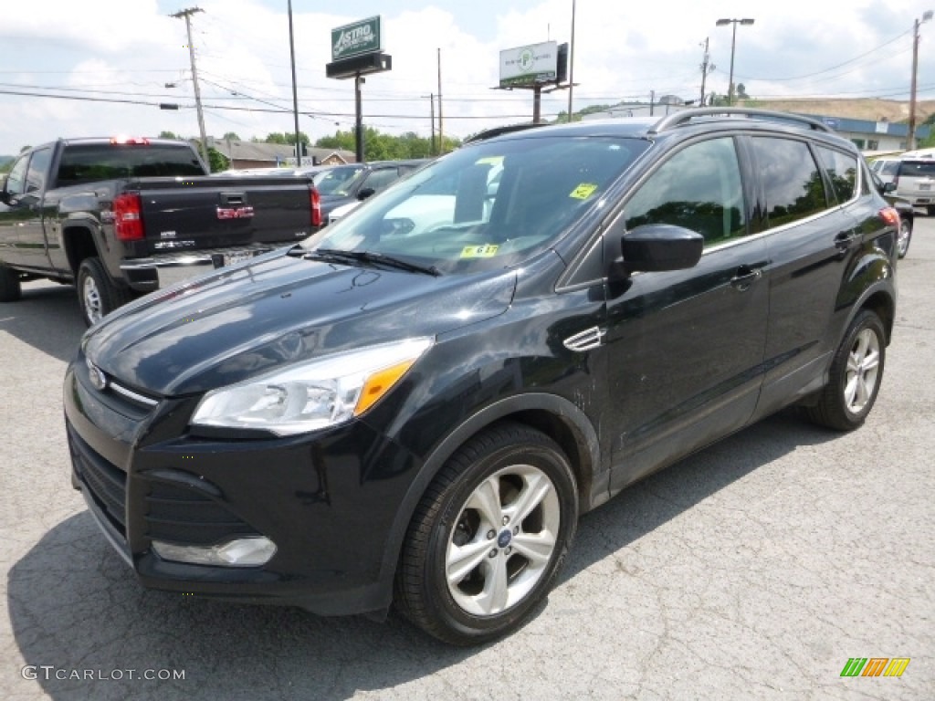 2014 Escape SE 2.0L EcoBoost 4WD - Tuxedo Black / Medium Light Stone photo #10