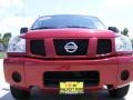 2007 Red Brawn Nissan Titan XE Crew Cab  photo #9